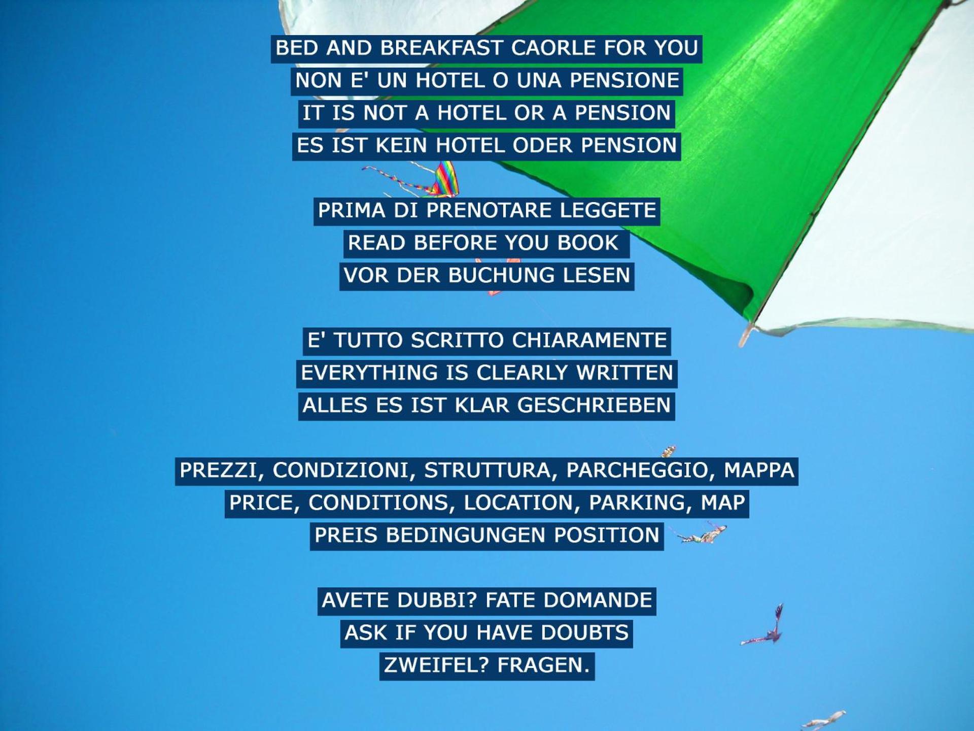 B&B Caorle For You Екстер'єр фото
